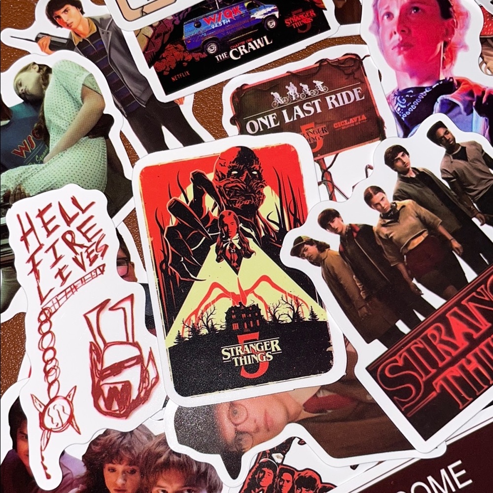 Stranger Things 5 The Last Ride Sticker Pack - 50 - Picture 2 of 4